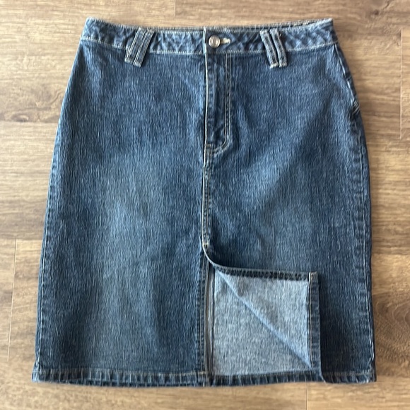 No Boundaries denim skirt size 11 - Picture 2 of 4